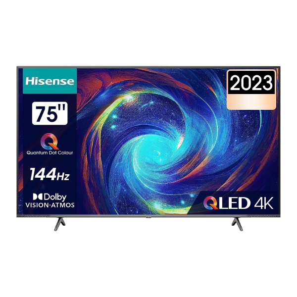 HISENSE 75E7KQ PRO QLED 4K UHD Smart Τηλεόραση, 75″