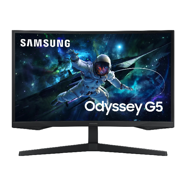 SAMSUNG LS27CG554EUXEN Odyssey G55T Κυρτή Gaming Οθόνη Ηλεκτρονικού Υπολογιστή, 27″