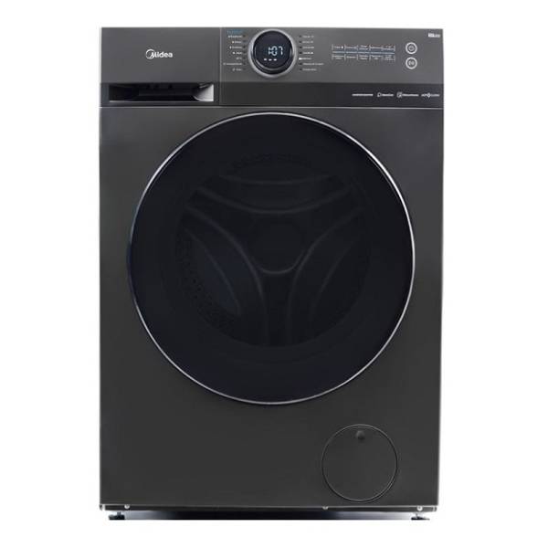 MIDEA MF200W80WB/T-CY Πλυντήριο Ρούχων 8kg, Ασημί