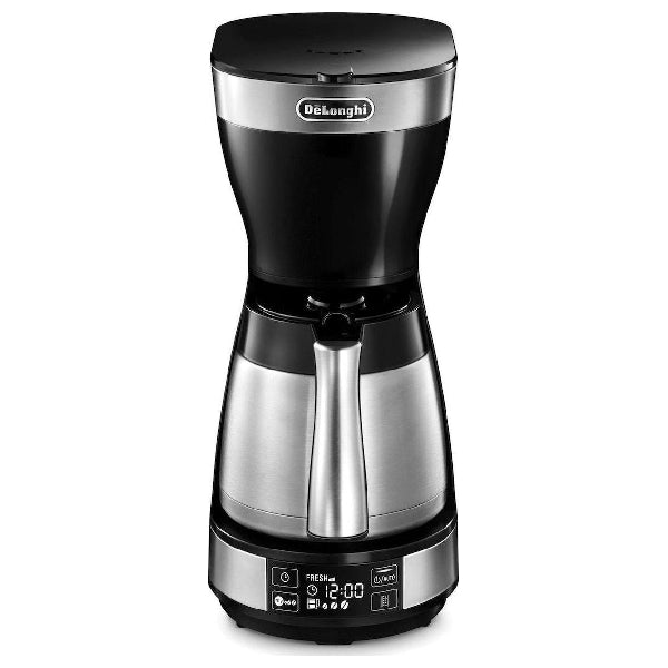 DELONGHI ICM16731 Filter Coffee Maker Black/Silver