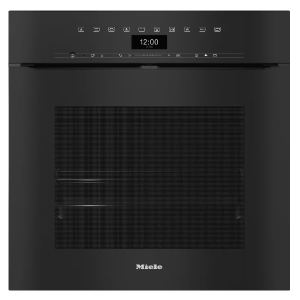 MIELE H7464BPX Φούρνος Ατμού με Πυρόλυση, Obsidian Matt