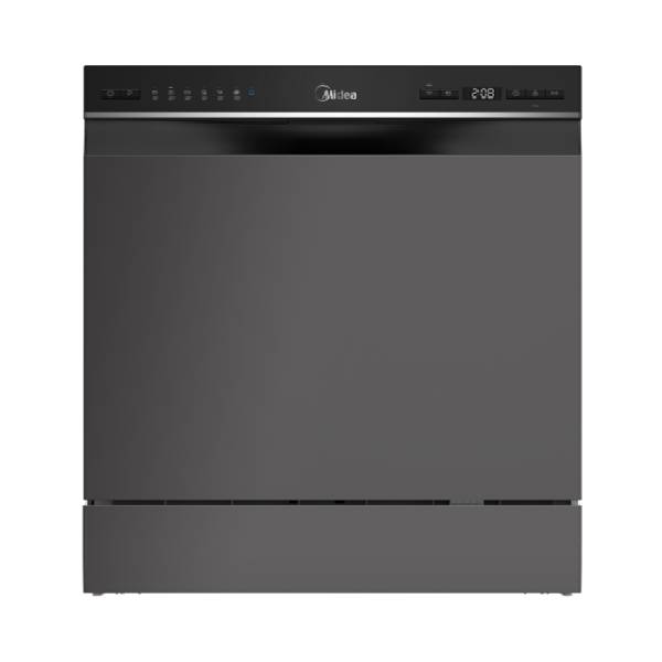 MIDEA MTD55S500X-CYP Μικρό Πλυντήριο Πιάτων, Ασημί