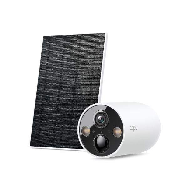 TP-LINK TAPO C425 KIT Ασύρματη Κάμερα Εξωτερικού Χώρου Με Πάνελ