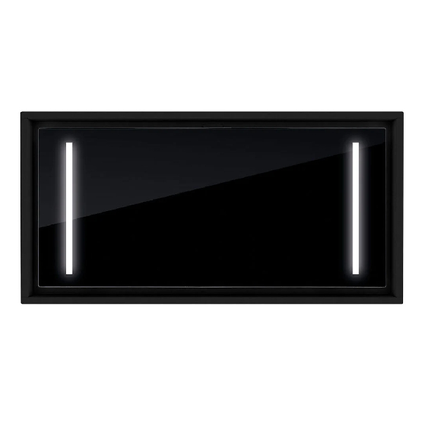 FRECAN Moon 360 Απορροφητήρας Οροφής 100 cm, Μαύρο