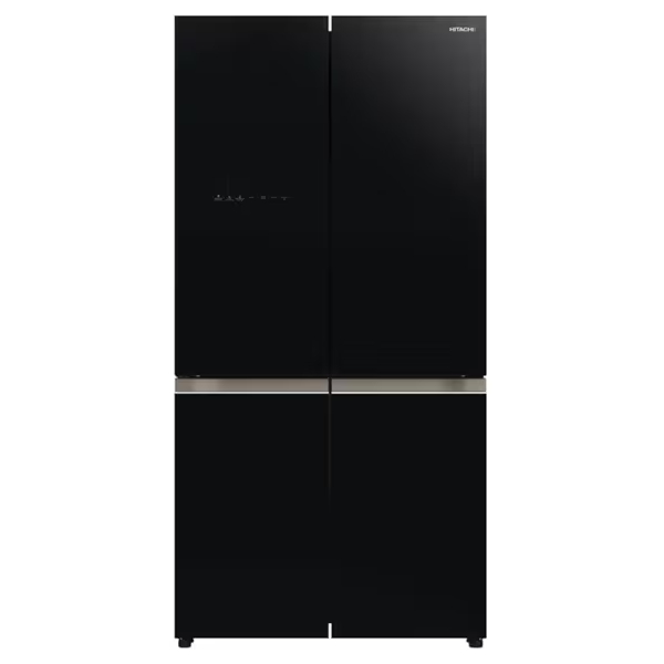 HITACHI RWB640VRU0-1GBK Ψυγείο Τετράπορτο, Μαύρο