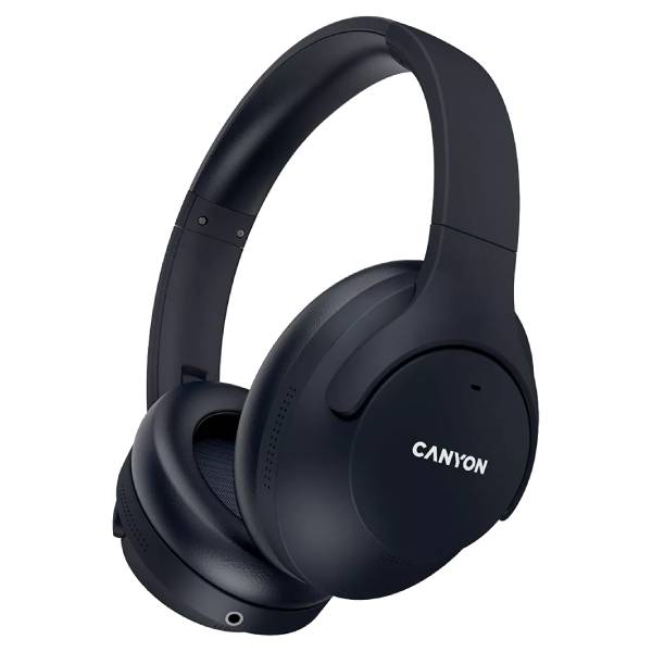 CANYON OnRiff 10  Over-Ear Ασύρματα Ακουστικά με Μικρόφωνο, Μαύρο