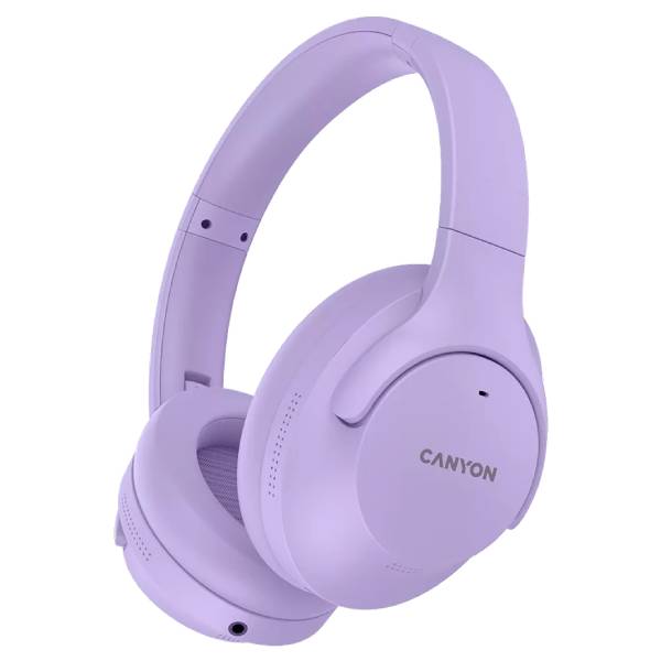 CANYON OnRiff 10 Over-Ear Ασύρματα Ακουστικά με Μικρόφωνο, Μωβ