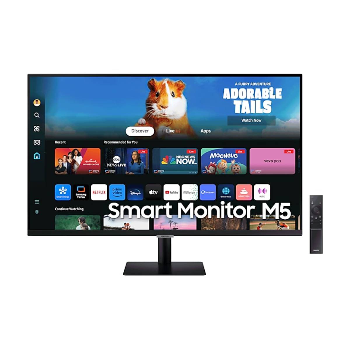 SAMSUNG LS32DM500EUXDU M5 Smart Οθόνη Ηλεκτρονικού Υπολογιστή, 32″