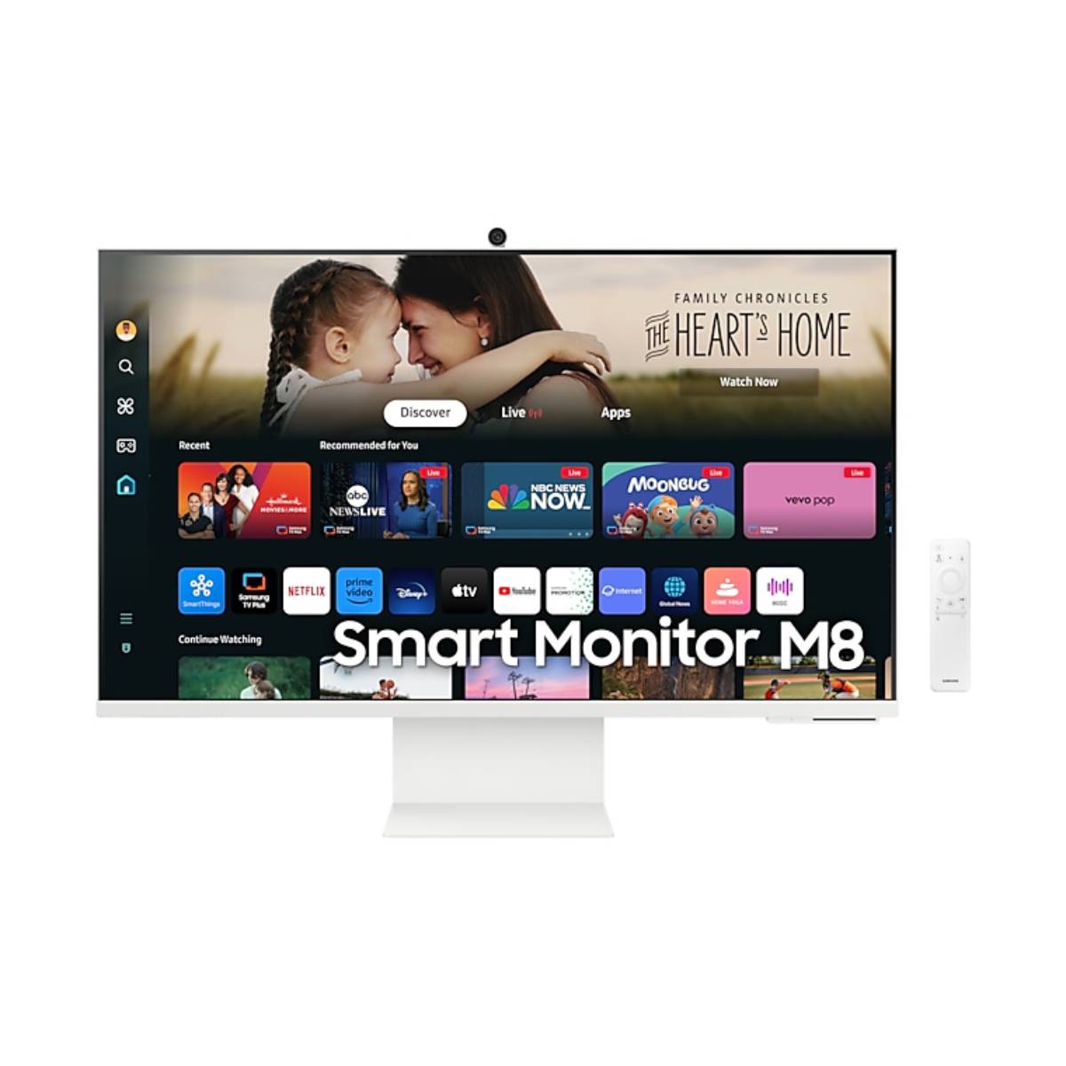 SAMSUNG LS32DM801UUXDU M8 Smart Οθόνη Ηλεκτρονικού Υπολογιστή, 32″