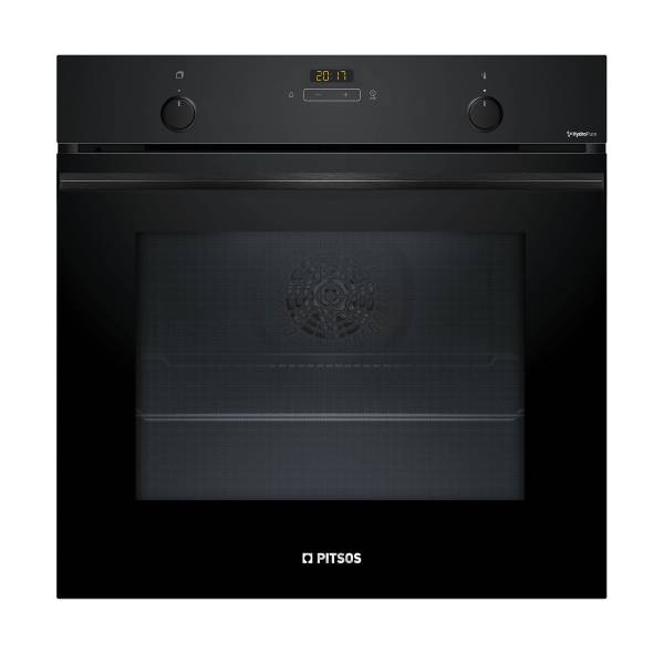 PITSOS PH33M40B3 Εντοιχιζόμενος Φούρνος, Μαύρο
