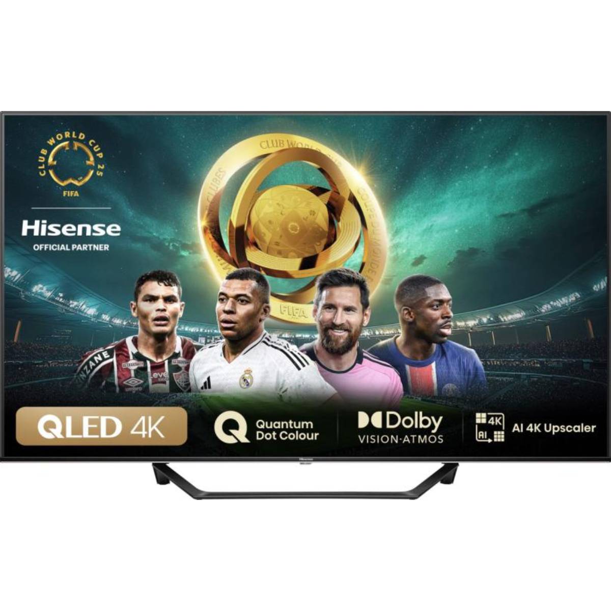 HISENSE 43A7NQ QLED 4K UHD Smart Τηλεόραση, 43″
