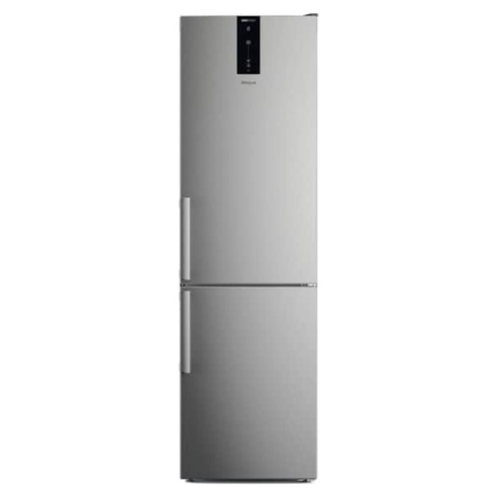 WHIRLPOOL W7X 92 OOX H, Ψυγείο με Κάτω θάλαμο, Inox