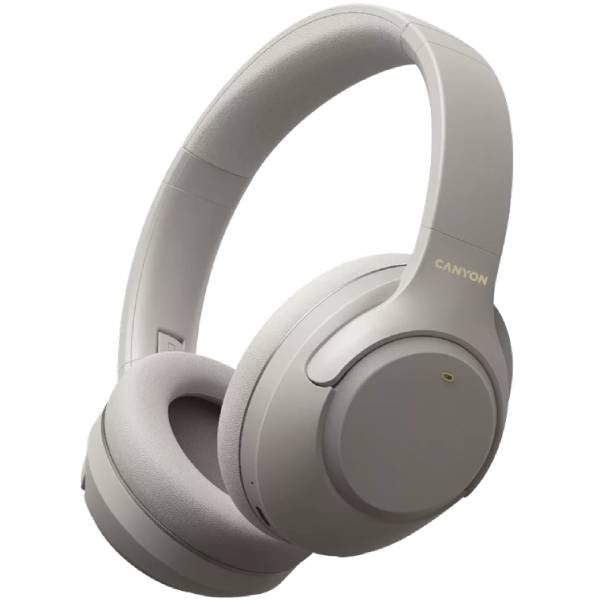 CANYON OnRiff 6 ANC Over-Ear Ασύρματα Ακουστικά, Γκρίζο