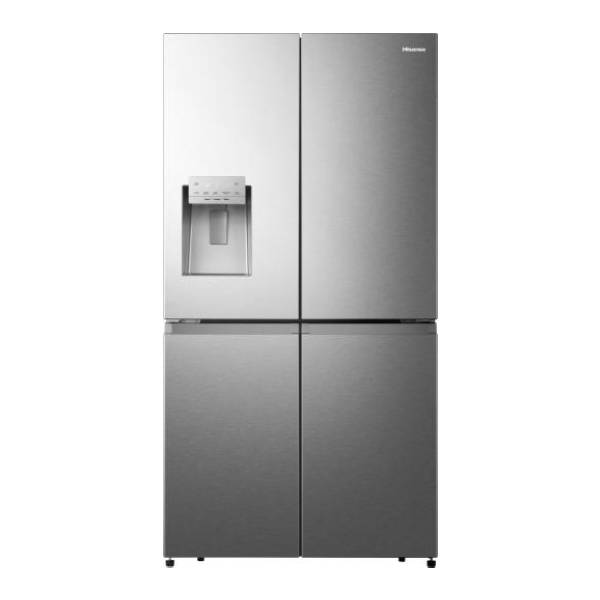 HISENSE RQ760N4SASE Ψυγείο Τετράπορτο με Δοχείο Νερού, Inox