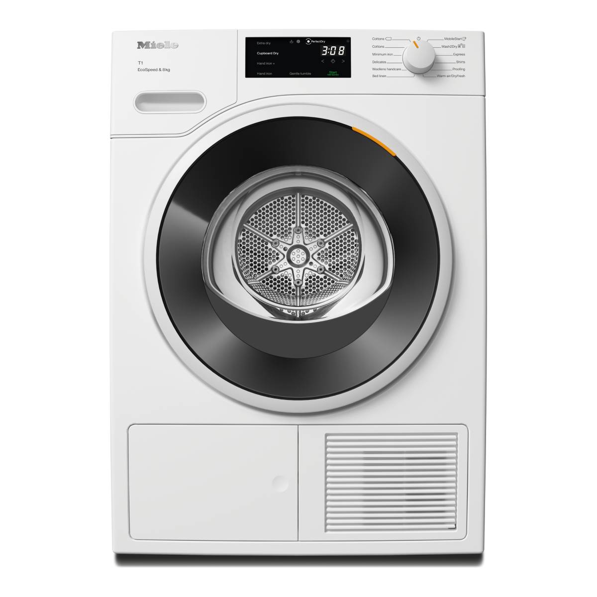 MIELE TWC 640 WP Στεγνωτήριο Ρούχων με WiFi 8 kg, Άσπρο