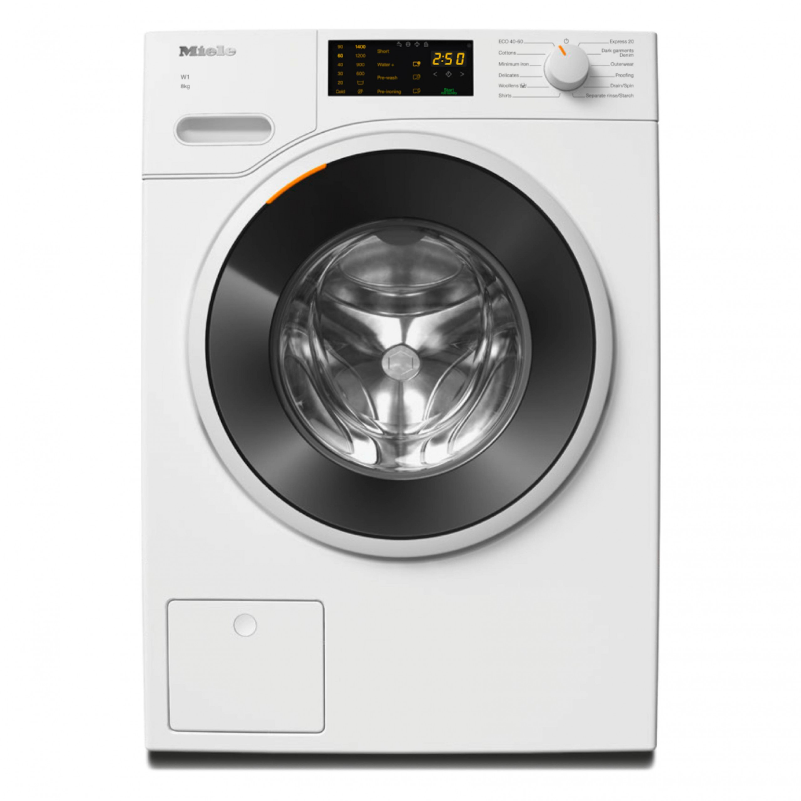 MIELE WWA120 WCS Πλυντήριο Ρούχων 8kg, Άσπρο