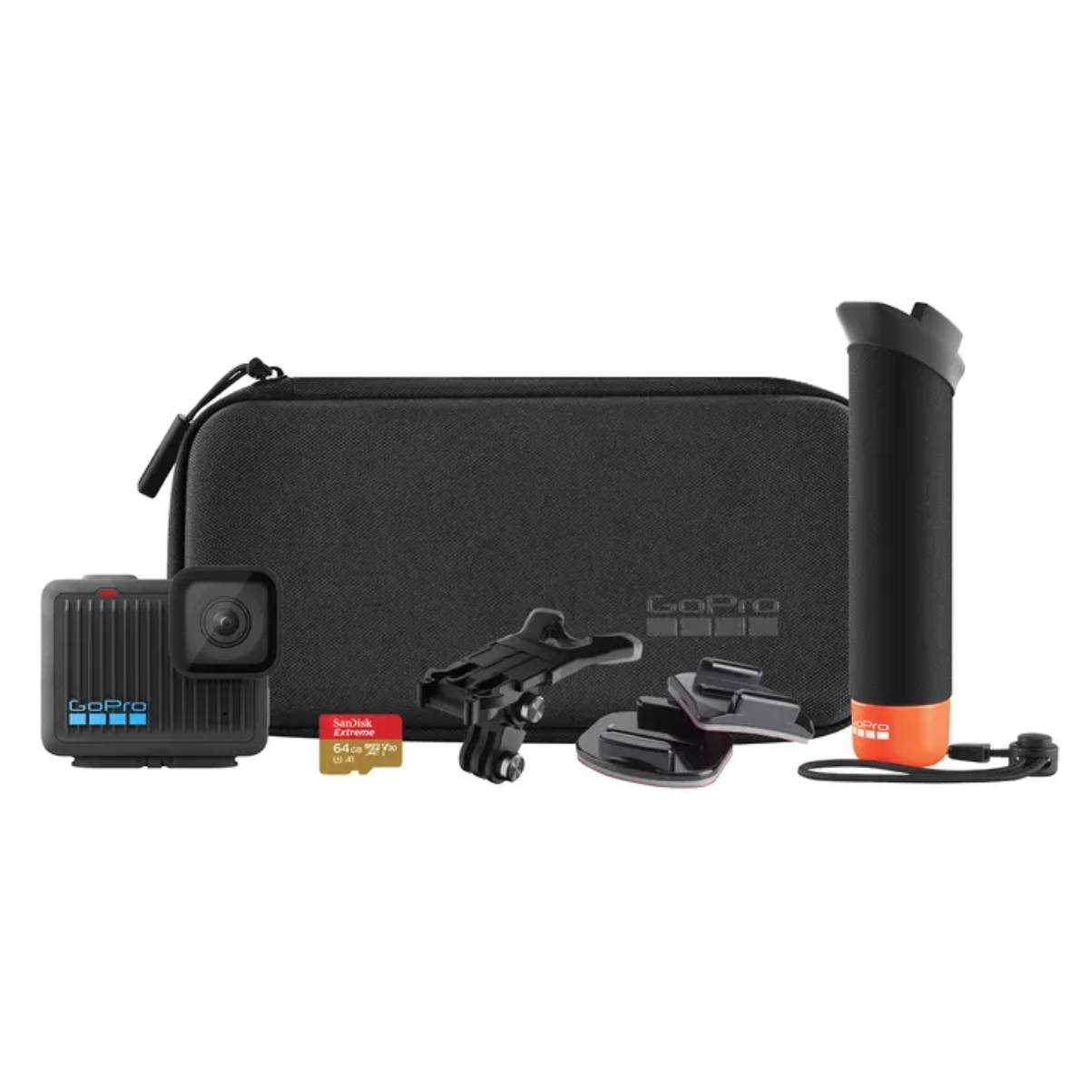 GO-PRO Hero Specialty Bundle 4Κ Ultra Κάμερα Δράσης, Μαύρο