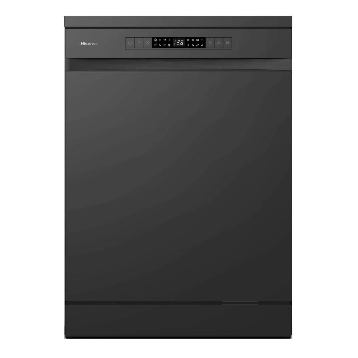 HISENSE HS622E90B Πλυντήριο Πιάτων 60 cm, Inox/Μαύρο
