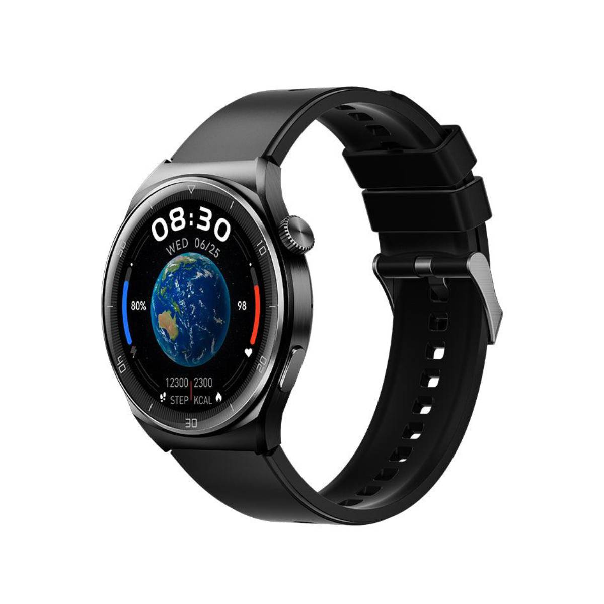 QCY GT2 S3 Smartwatch, Μαύρο