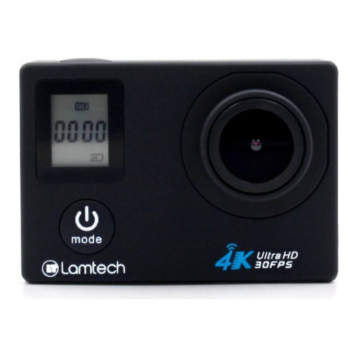 LAMTECH LAM021615 Κάμερα Δράσης 4Κ, Μαύρο