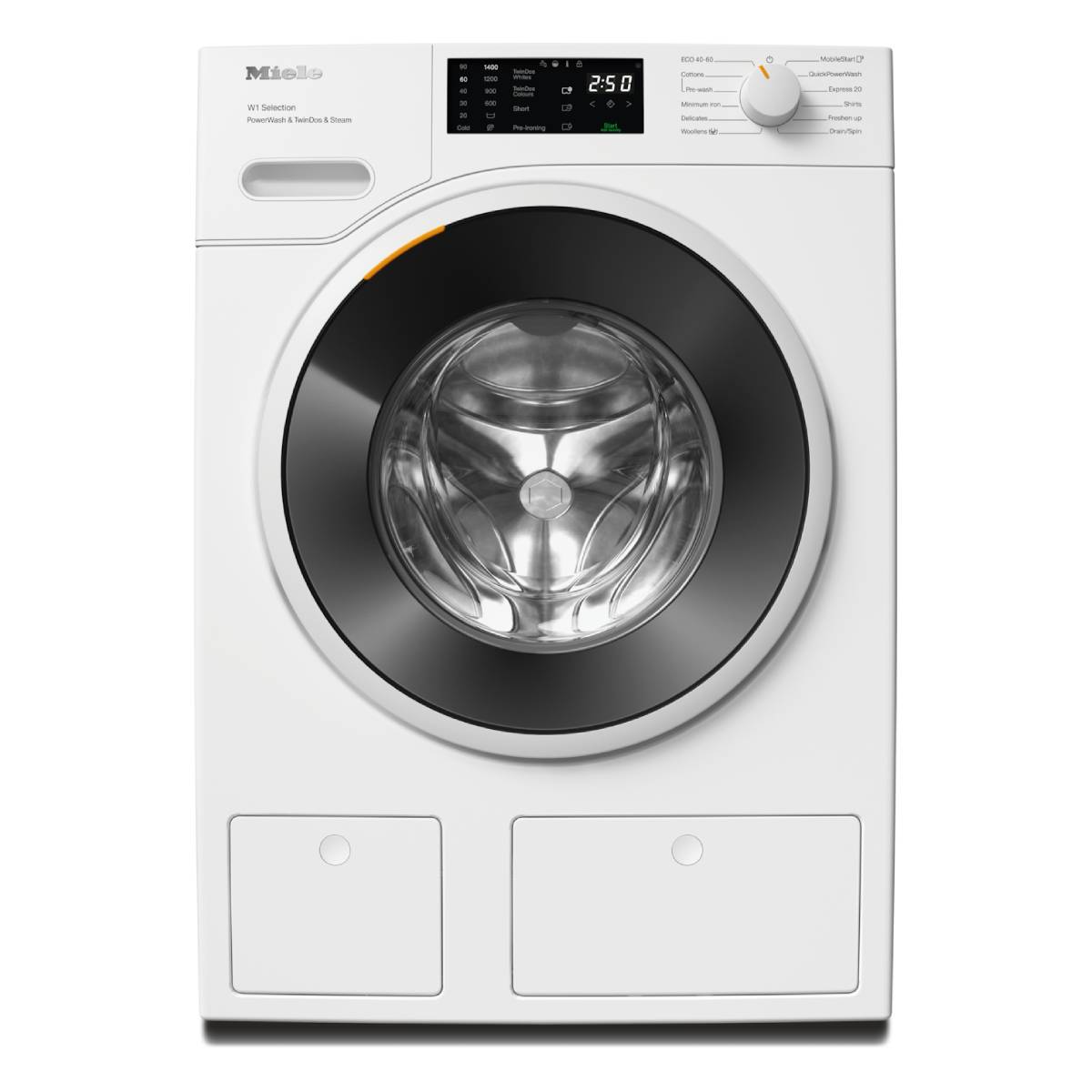MIELE WSG883WCS Πλυντήριο Ρούχων Με Ατμό 9 kg, Άσπρο