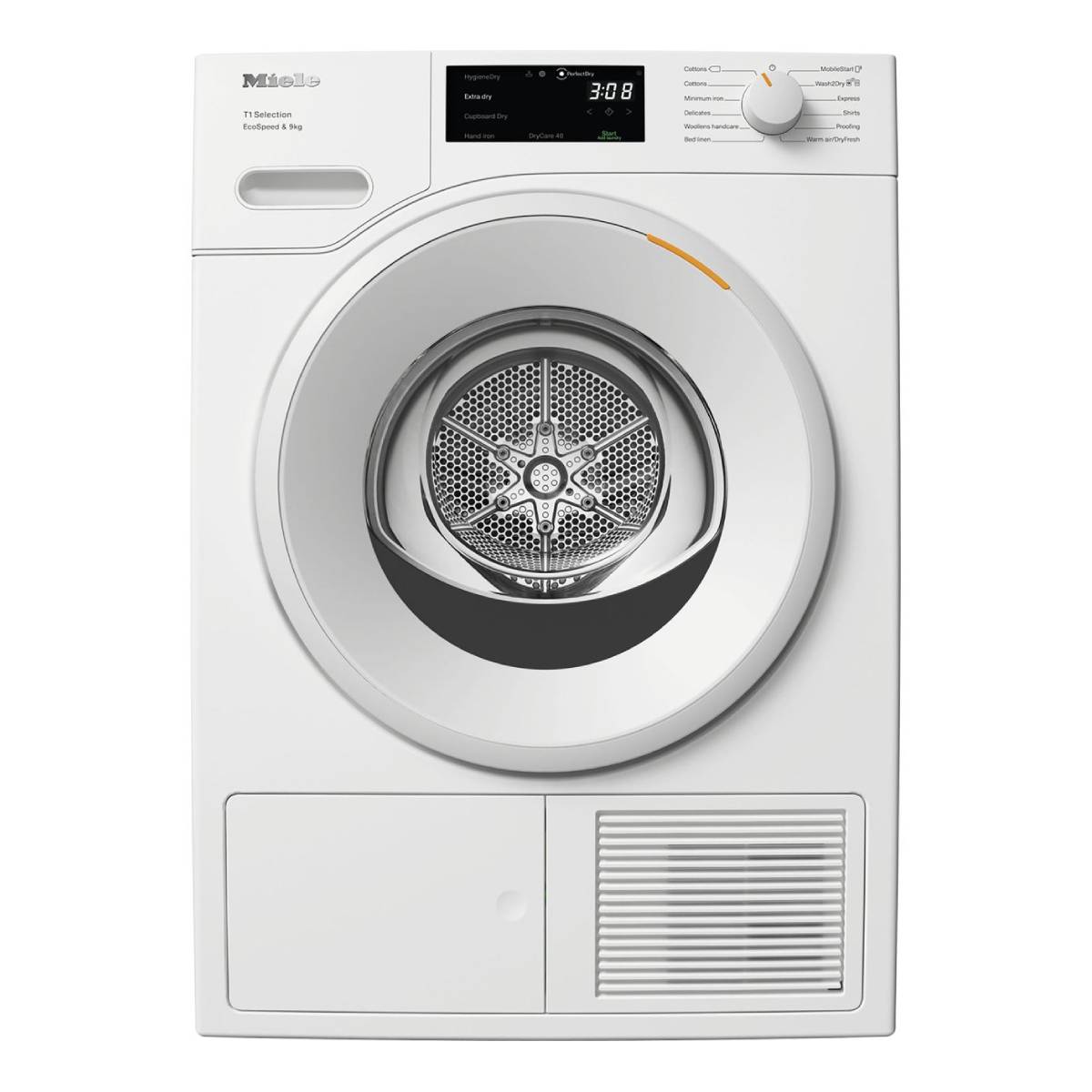 MIELE TSD643WP Στεγνωτήριο Ρούχων με WiFi 9 kg, Άσπρο