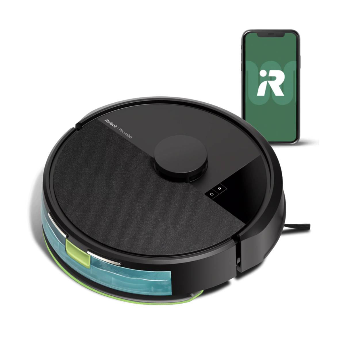 iROBOT Y311040 Combo 105 Ρομποτική Σκούπα-Σφουγγαρίστρα, Μαύρο