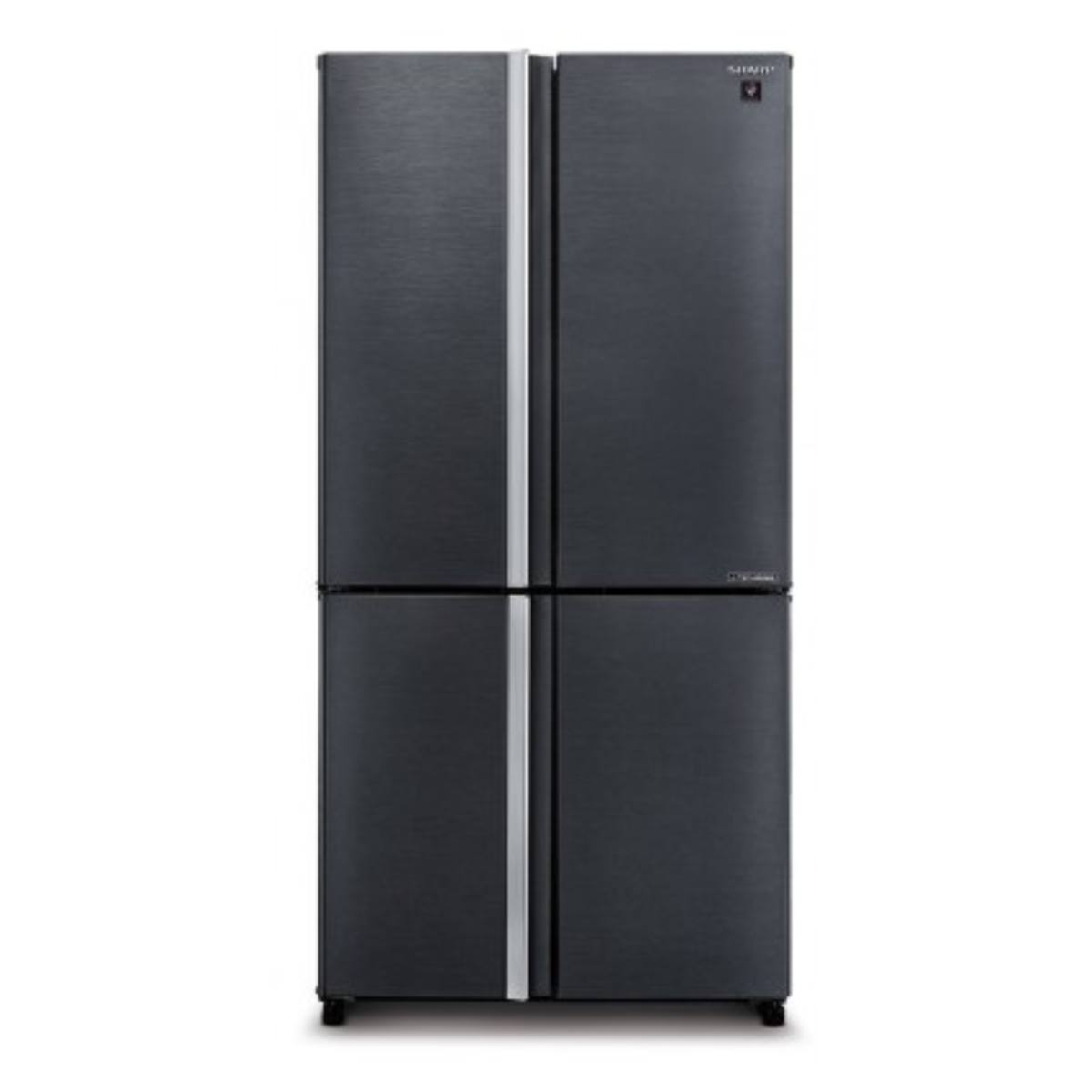SHARP SJ-MP820C-SL Ψυγείο Τετράπορτο, Σκούρο Inox