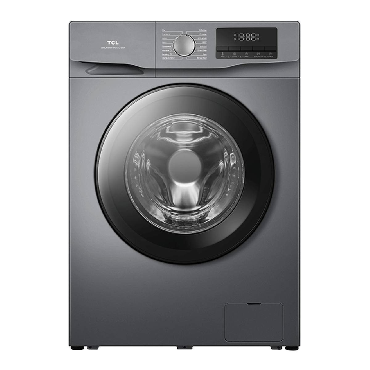 TCL FF0714SA1UK Πλυντήριο Ρούχων 7kg, Ασημί