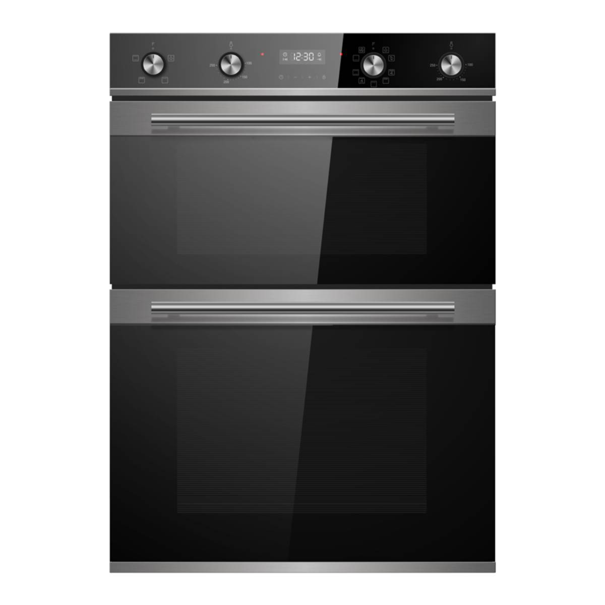 MIDEA MDOD70M30DO-X Διπλός Εντοιχιζόμενος Φούρνος, Μαύρο