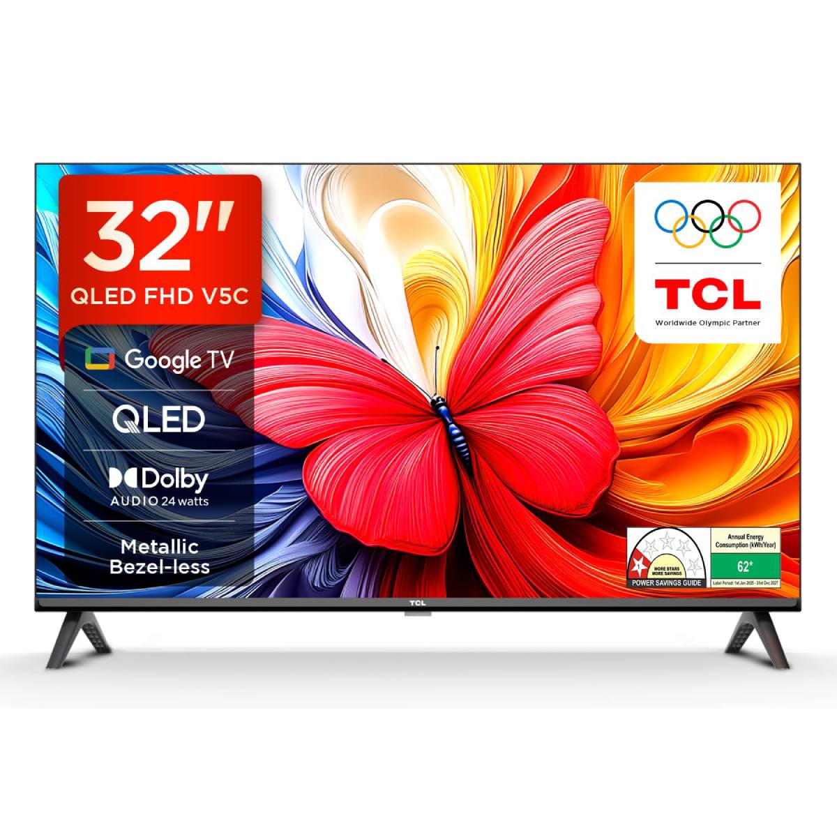 TCL 32V5C QLED FHD Android Τηλεόραση, 32″