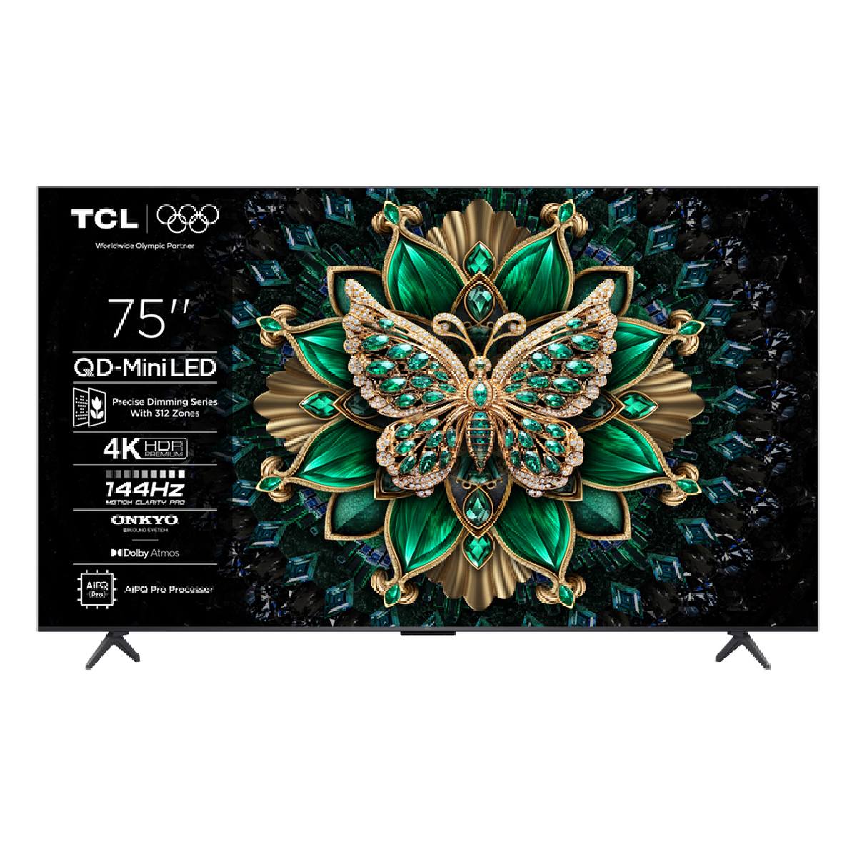 TCL 75MQLED75K Mini QLED 4Κ Google Τηλεόραση, 75″