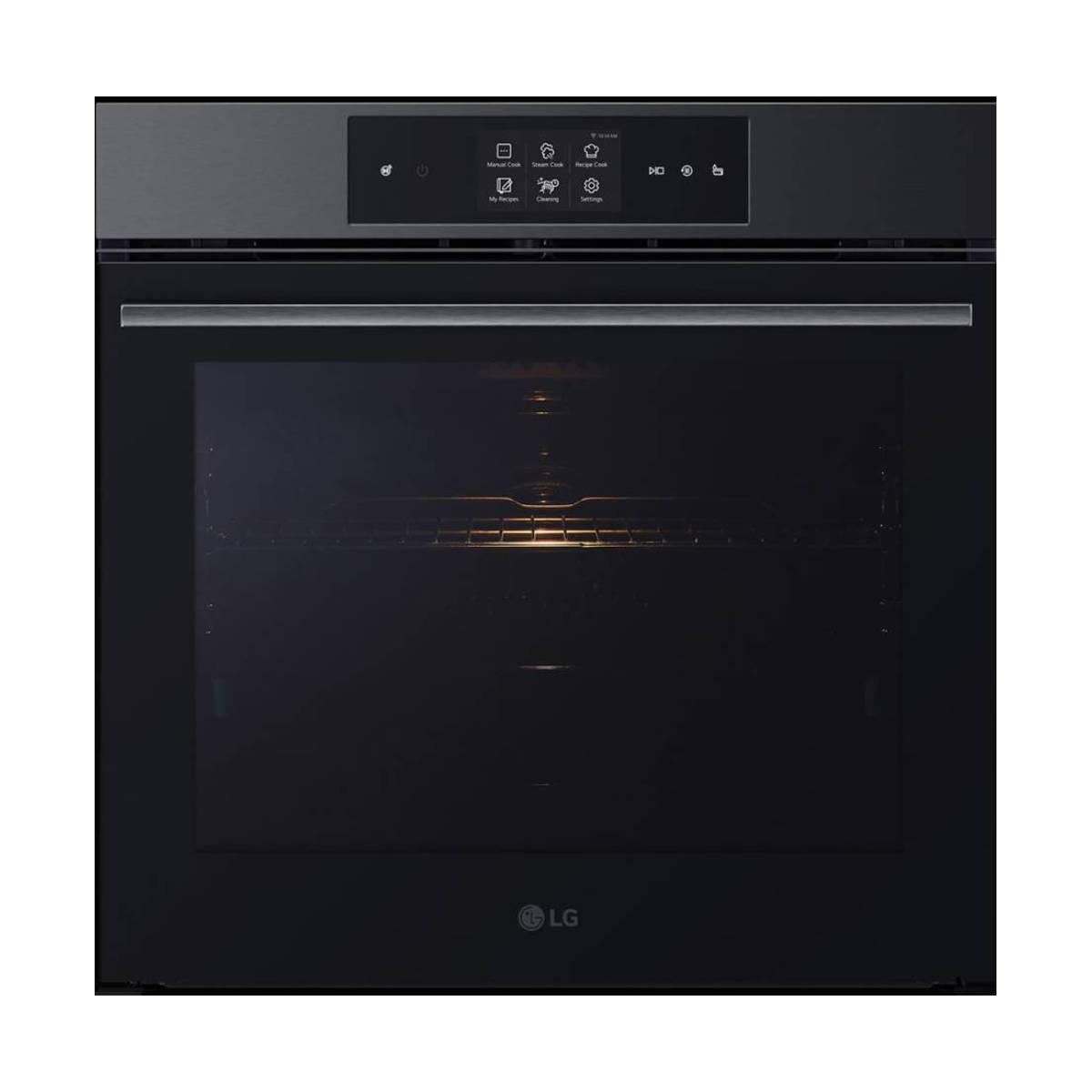 LG WSED7665B Εντοιχιζόμενος Φούρνος με Πυρόλυση, Μαύρο Ανοξείδωτο Ατσάλι