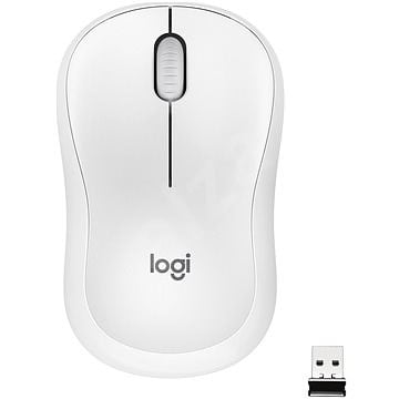 LOGITECH MOUSE WIRELESS SILENT M220 WHITE (910-006128)