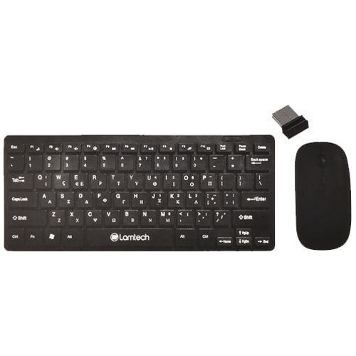 Cordless Keyboard + Mouse LAMTECH Mini LAM020854