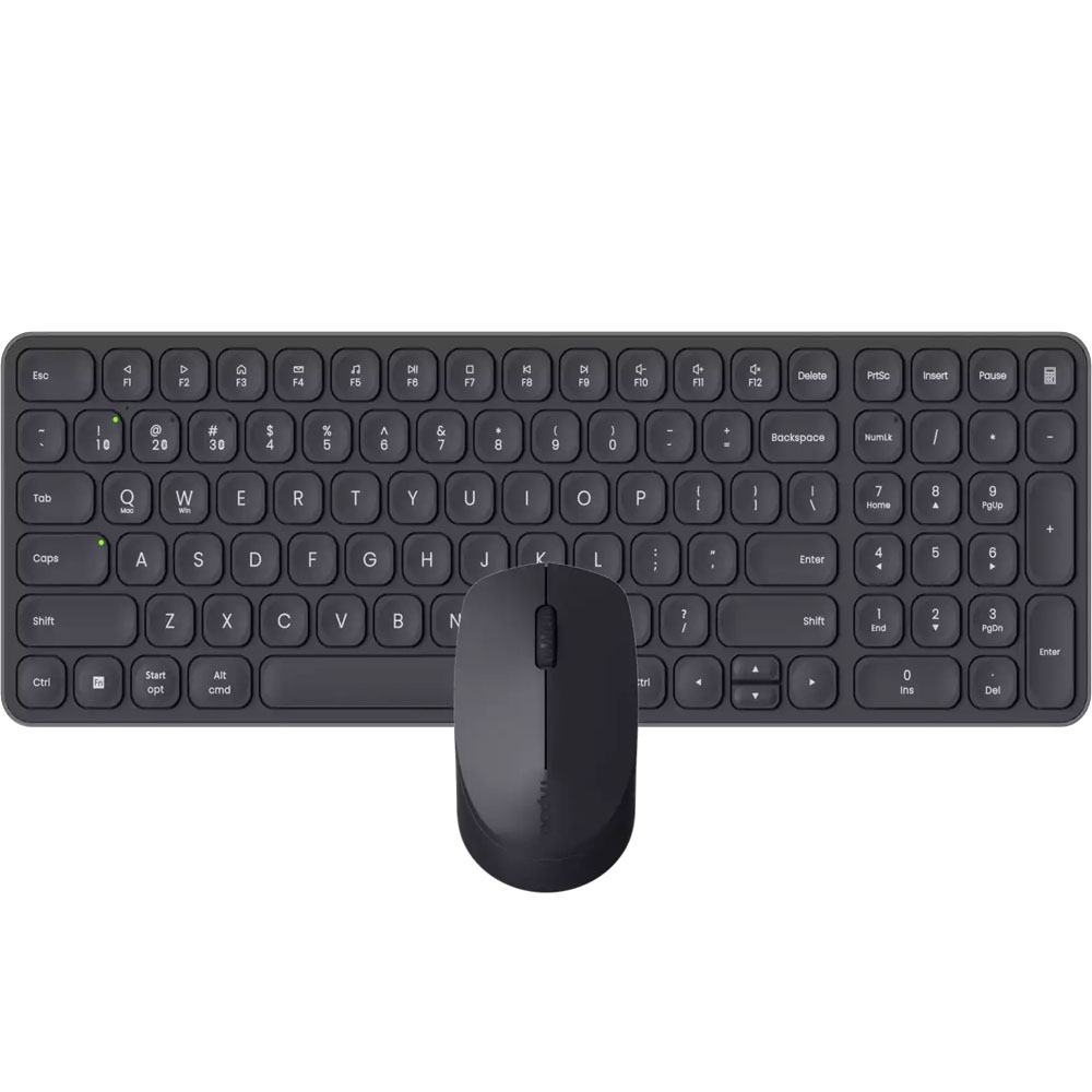 Cordless Keyboard + Mouse RAPOO 9310M Multi-Mode Ultra-Slim Desktop Combo Set GR dark grey