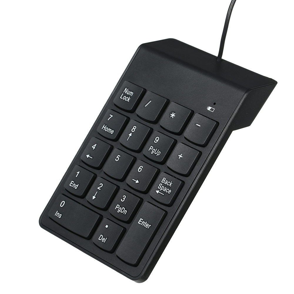 Corded Numeric Keyboard GEMBIRD KPD-U-03 black