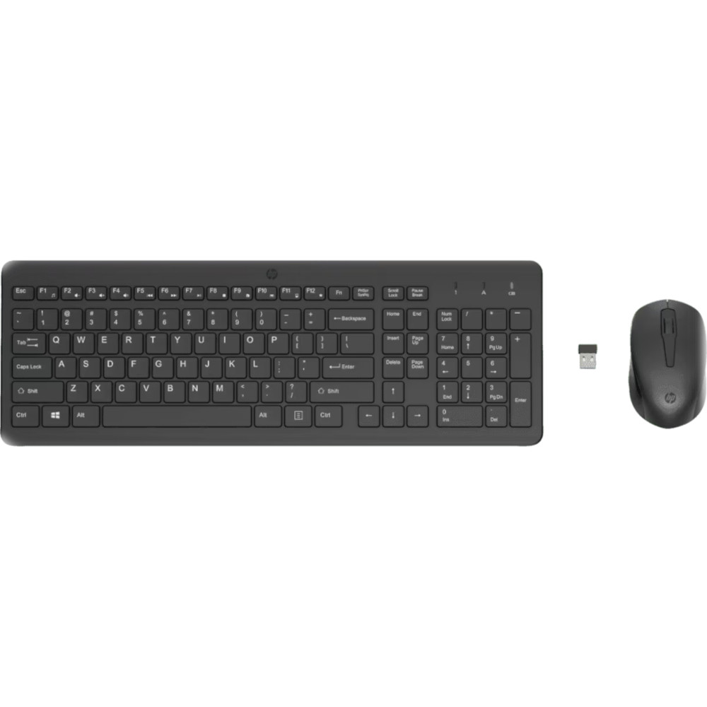 Cordless Keyboard + Mouse HP 330 2V9E6AA GR black