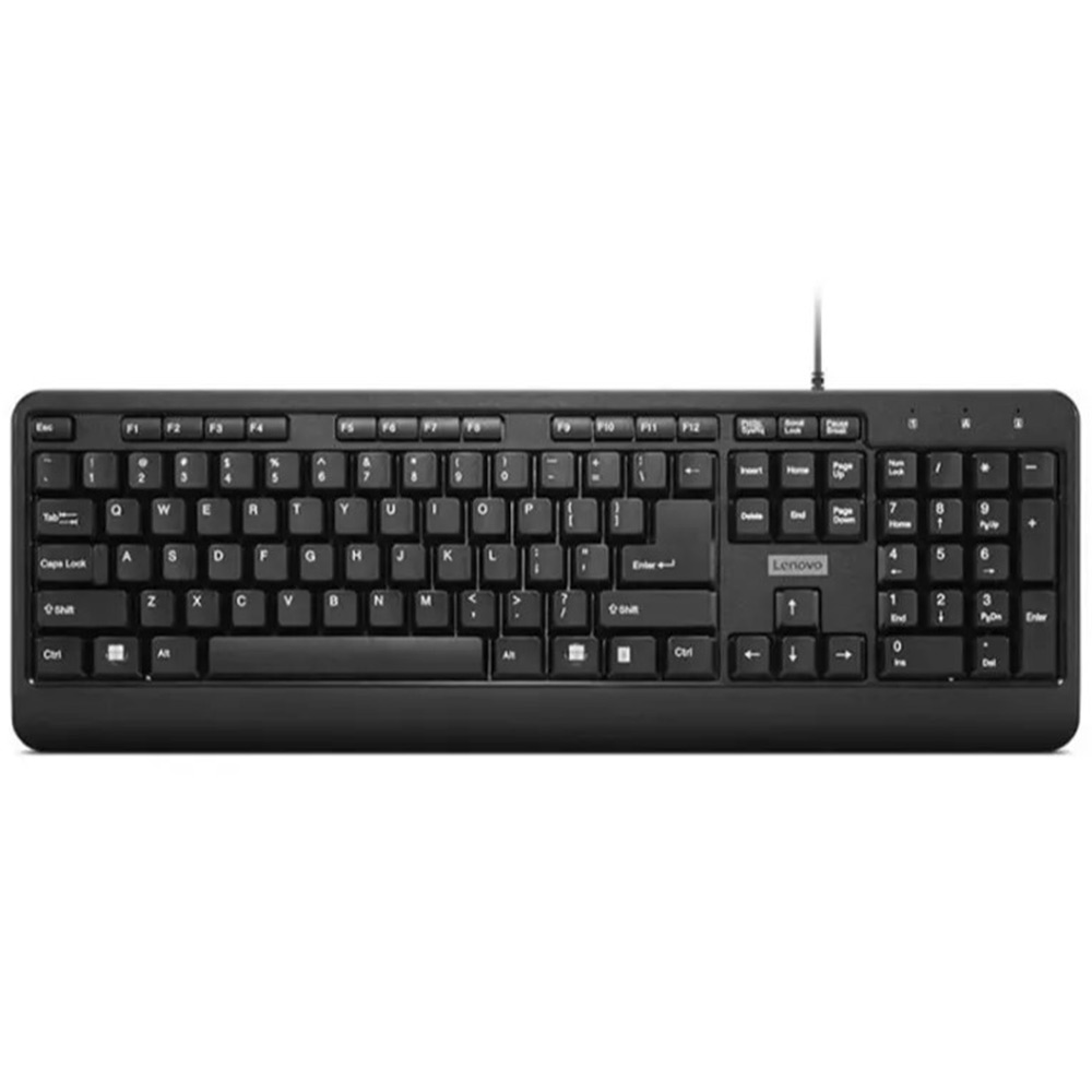 Corded Keyboard LENOVO 160 GY41L68463 US black