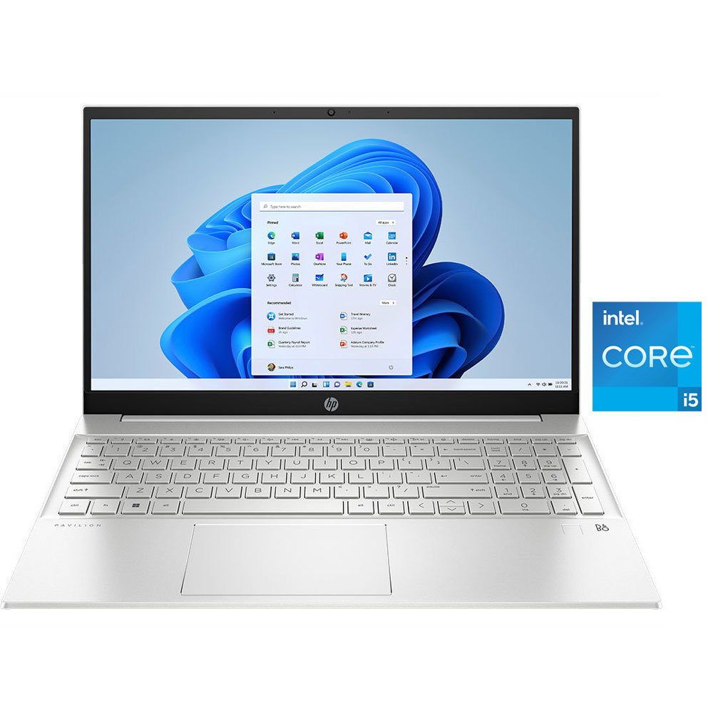 Laptop HP Pavilion 15-eg3004nv silver