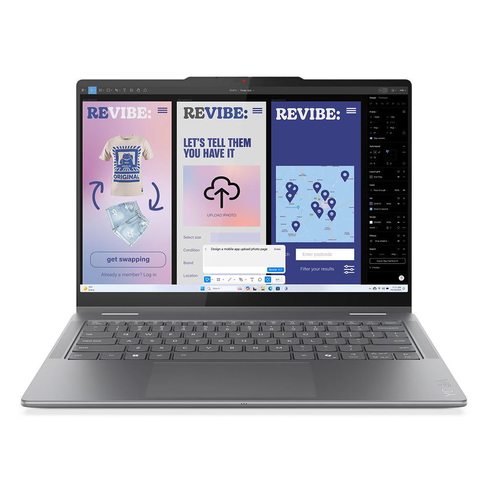 Laptop LENOVO Yoga 7 2-in-1 14ILL10 83JQ00B4CY OLED luna grey