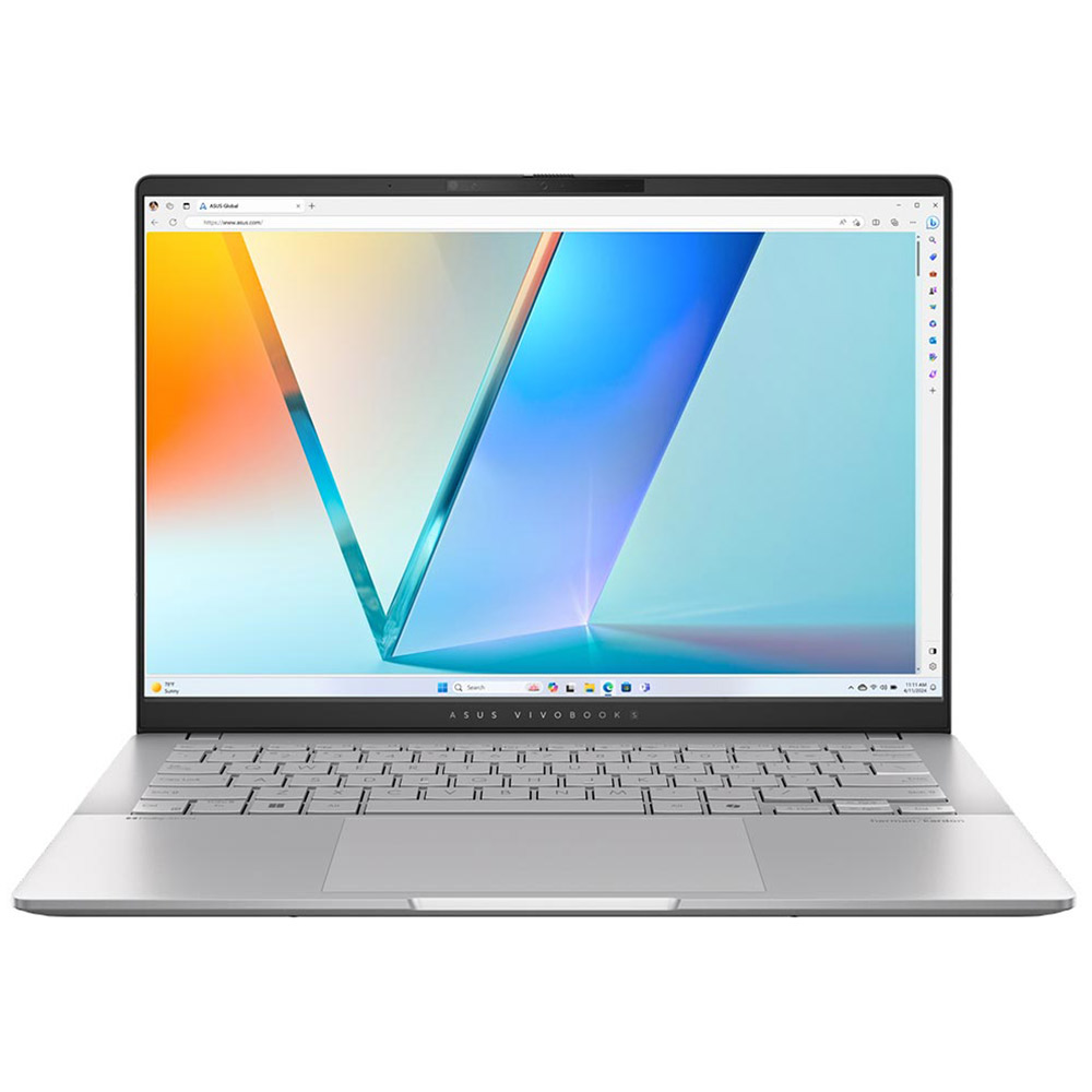 Laptop ASUS Vivobook S 14 OLED M5406NA-OLED-QD087W 90NB1491-M008A0 silver