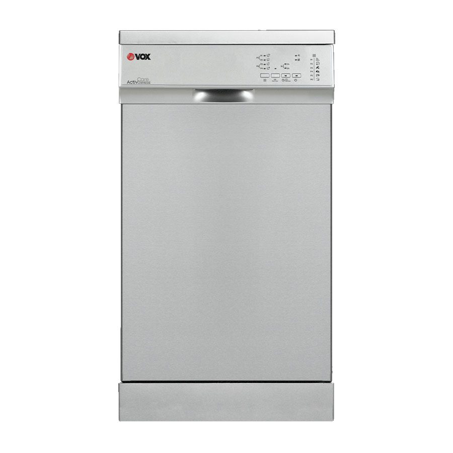 Vox LC10Y15CIXE Free Standing Dishwasher, 45cm width