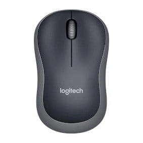 LOGITECH MOUSE WIRELESS M185 BLACK/GREY ( 910-002235 )