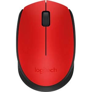 LOGITECH MOUSE WIRELESS M171 RED ( 910-0 04641 )