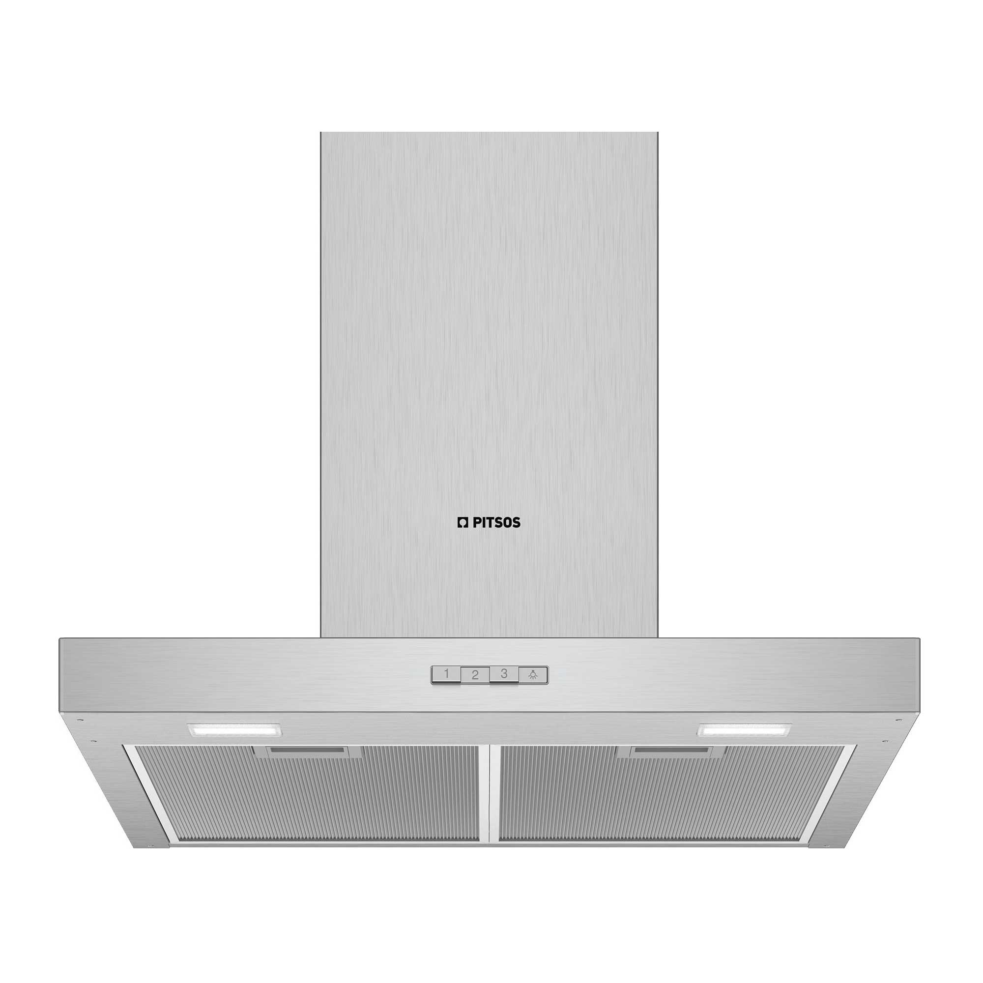 Pitsos PTK6D65G Wall Mount Cooker Hood, 60cm