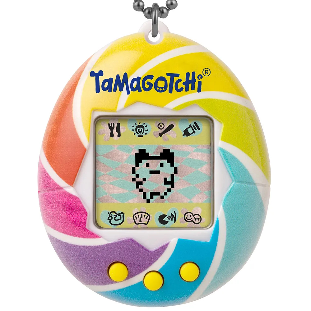 Electronic Children's Handheld Console BANDAI Tamagotchi Candy Swirl 42938