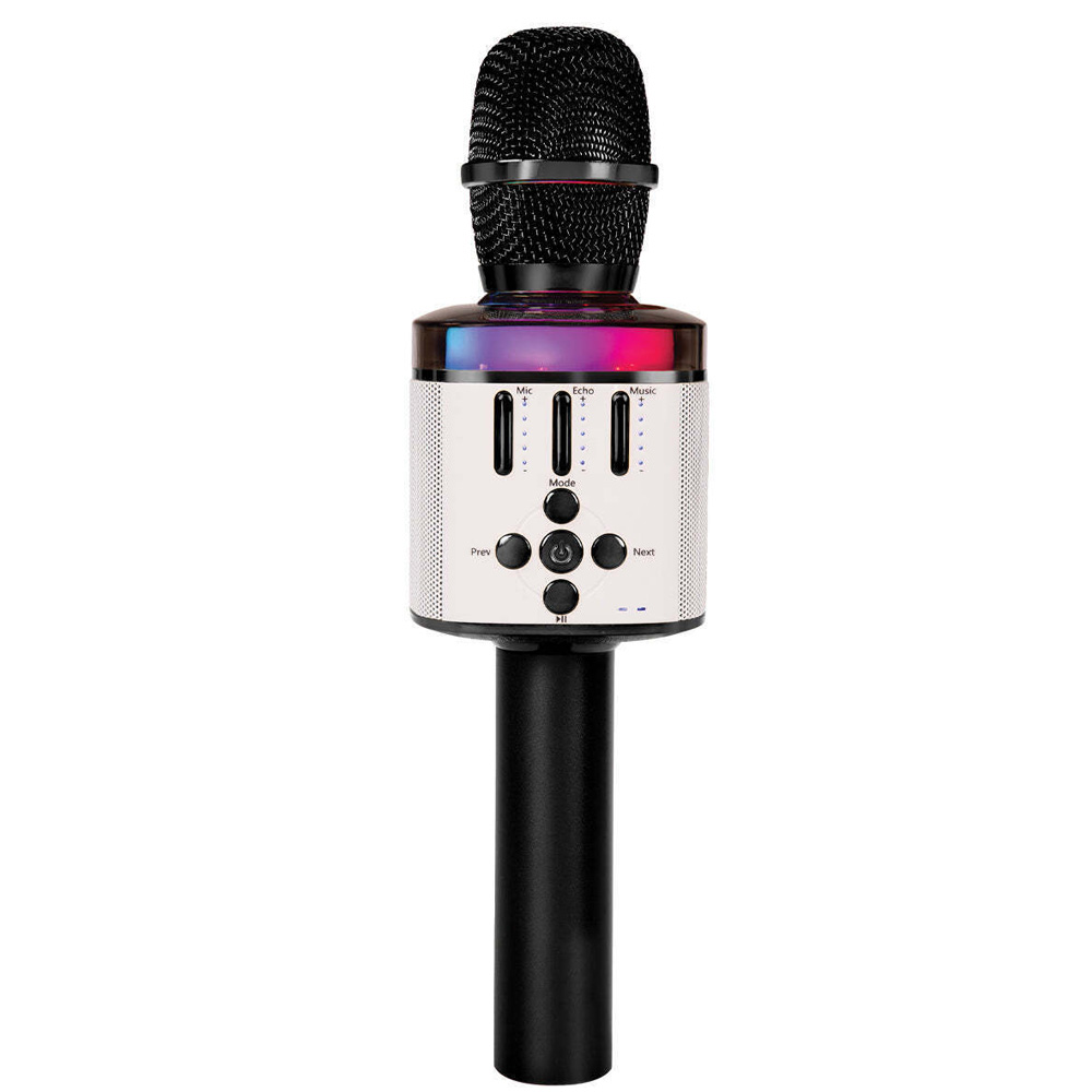Microphone with speaker EASY KARAOKE EKM10BK black