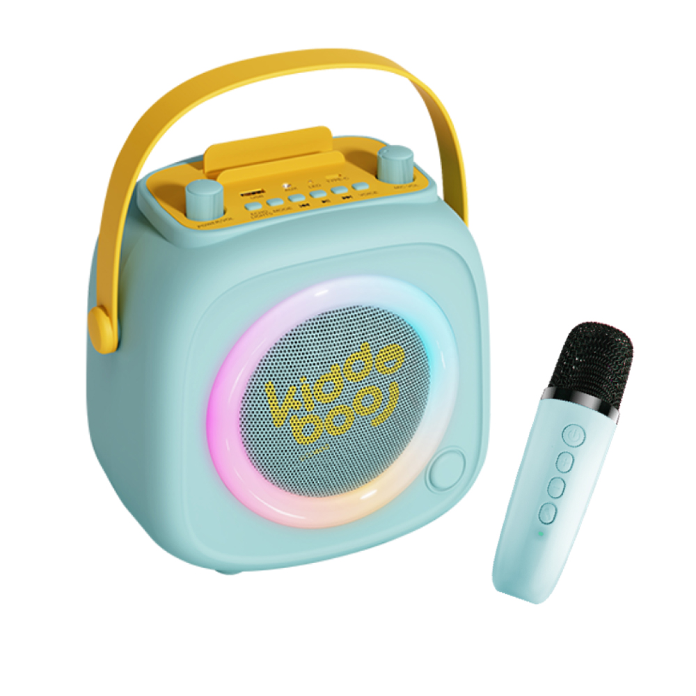 Portable Speaker with Microphone KIDDOBOO KidsVoice KB23028MNT mint