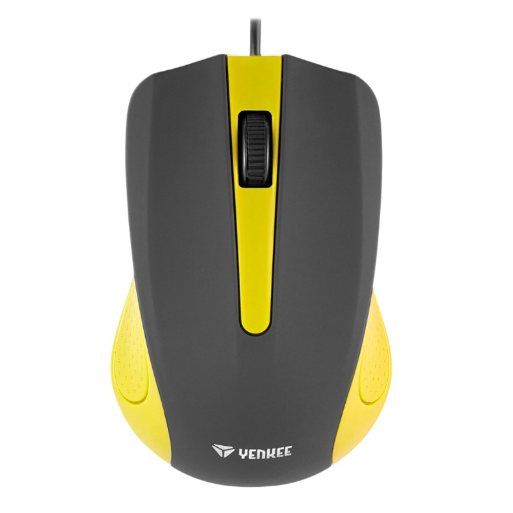 Corded Mouse Optical YENKEE Suva YMS 1015YW black/yellow